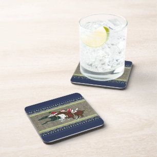 Posavasos Montaña de bebidas de caballos de raza