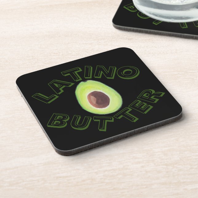 Posavasos Montaña de bebidas de mantequilla latina (Lado Izquierdo)