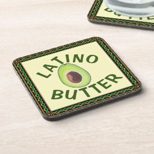 Posavasos Montaña de bebidas de mantequilla latina