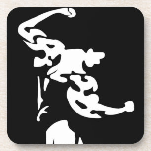 Posavasos Montaña de corcho de construcción de bodybuilding