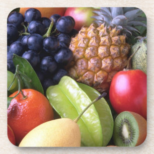Posavasos Montaña de frutas y verduras