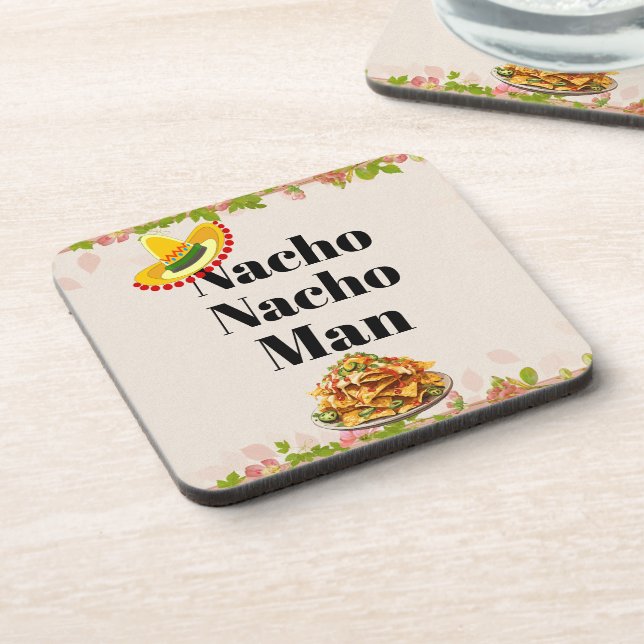 Posavasos Montaña de la bebida Nacho Nacho Man (Lado Izquierdo)