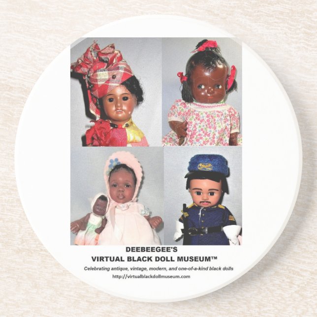 Posavasos Montaña de los museos redonda (Frente)