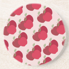 Posavasos Montaña de piedra de arenisca de Apple inspirada e