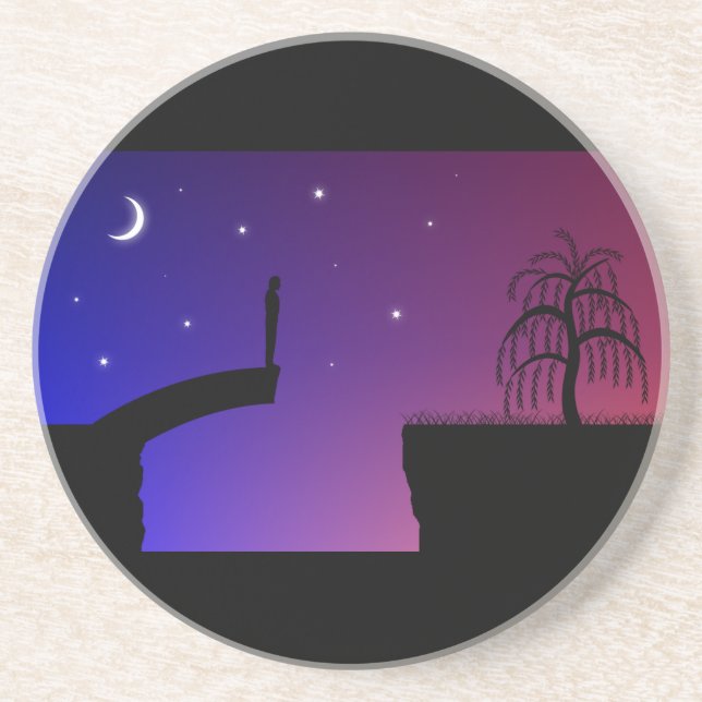 Posavasos Montaña de puente rota (Frente)