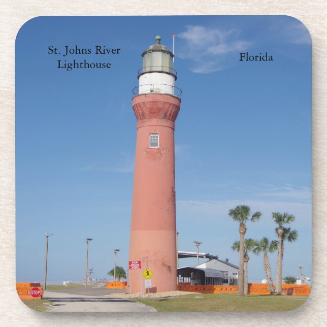 Posavasos Montaña del faro del río St. Johns (Frente)