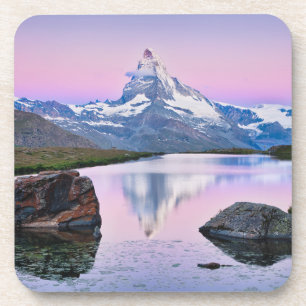 Posavasos Montaña Matterhorn en Zermatt, Suiza