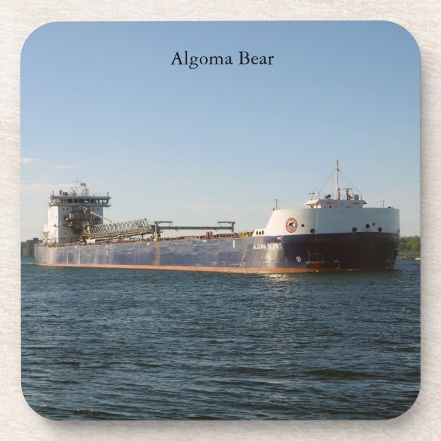 Posavasos Montaña rusa Algoma Bear (Frente)