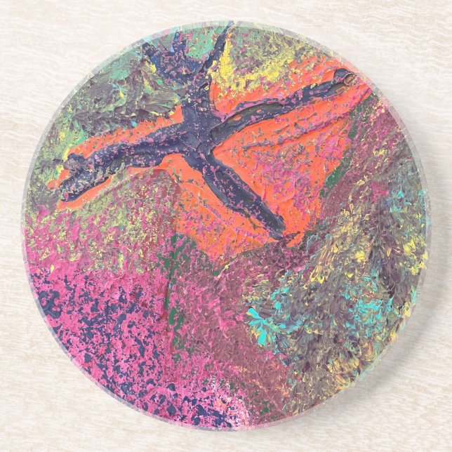 Posavasos Montaña rusa Bloomfusion (Frente)