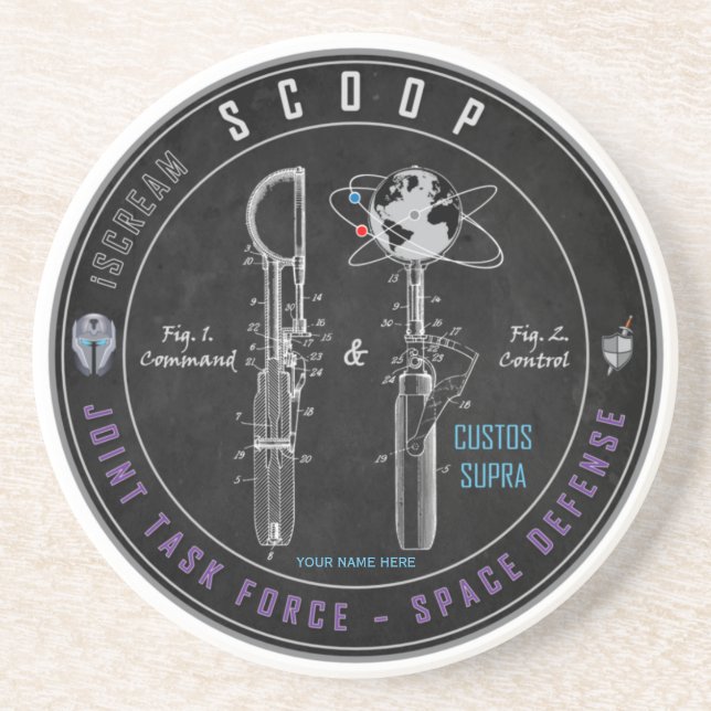 Posavasos Montaña rusa de arenisca morale (Frente)