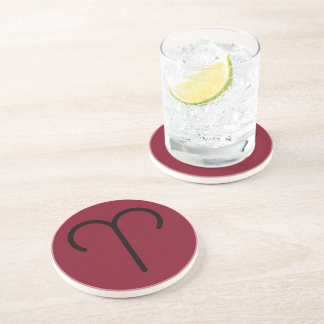 Posavasos Montaña rusa de Aries (Lado)