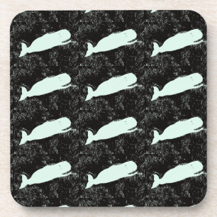 Posavasos montaña rusa de ballenas blancas