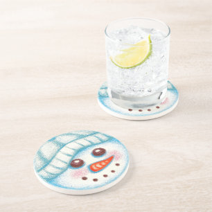 Posavasos Montaña Rusa de Muñeco de Nieve