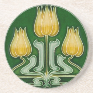 Posavasos montaña rusa de piedra de arena, montaña rusa Art 