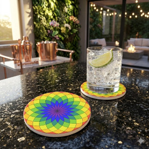 Posavasos Montaña Rusa de Torus Arcoíris