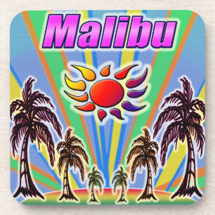 Posavasos Montaña Rusa del Amor de Verano de Malibu