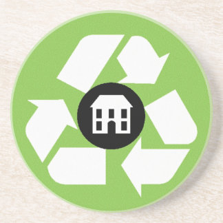 Posavasos Montaña rusa - Edificios de reciclaje