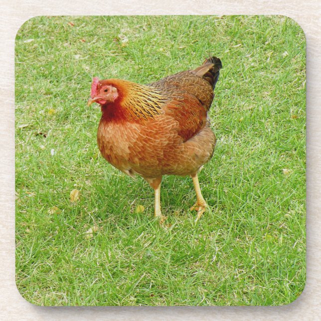 Posavasos Montaña Rusa Gallo Rojo (Frente)
