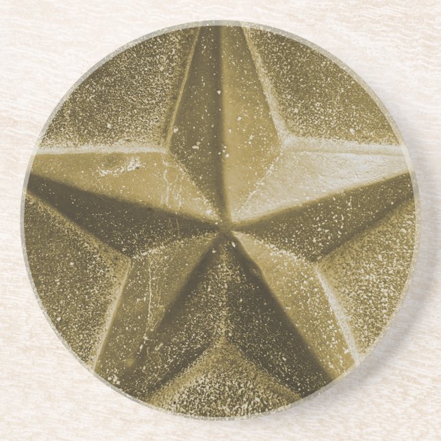 Posavasos Montaña rusa ORO/ESTRELLA AMARILLA (Frente)