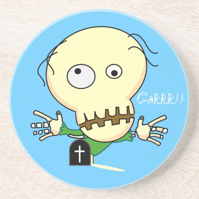 Posavasos Montaña Rusa Zombie (Frente)
