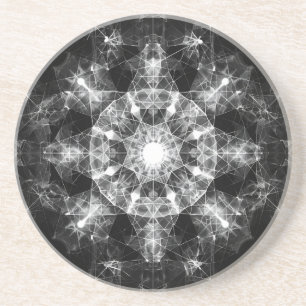 Posavasos Montaña sagrada de arenisca de geometría sagrada