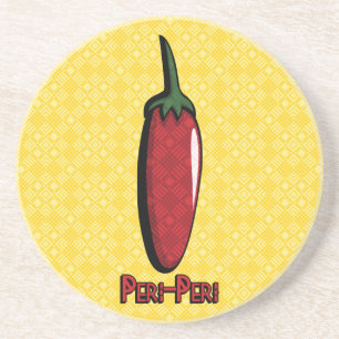 Posavasos Montaña Sandstone de Pepper Peri-Peri Chili