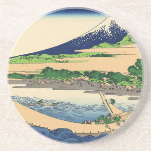 Posavasos Montañas de arte de Hokusai