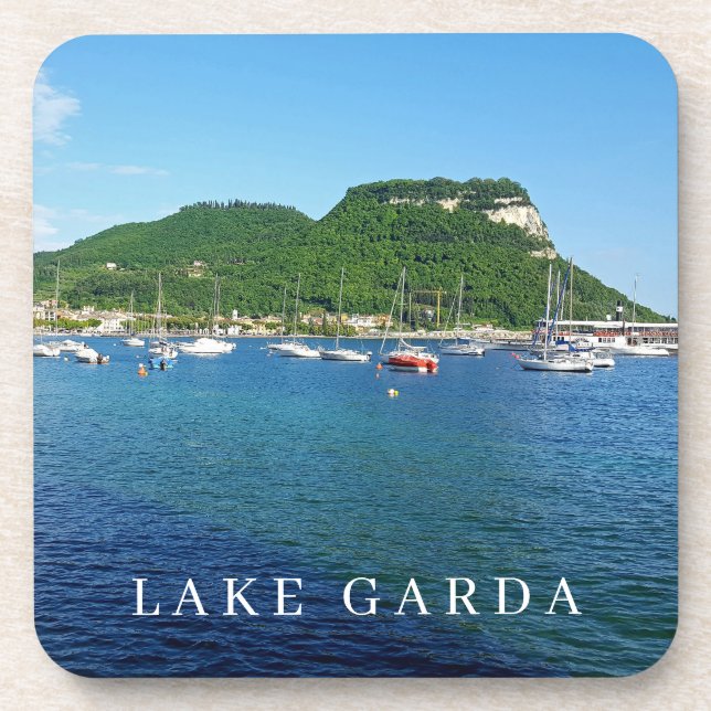 Posavasos Montañas de la roca del lago Garda (Frente)
