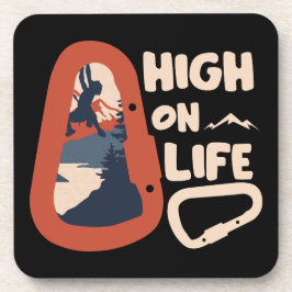 Posavasos Montañas del alpinismo muy altas en la vida