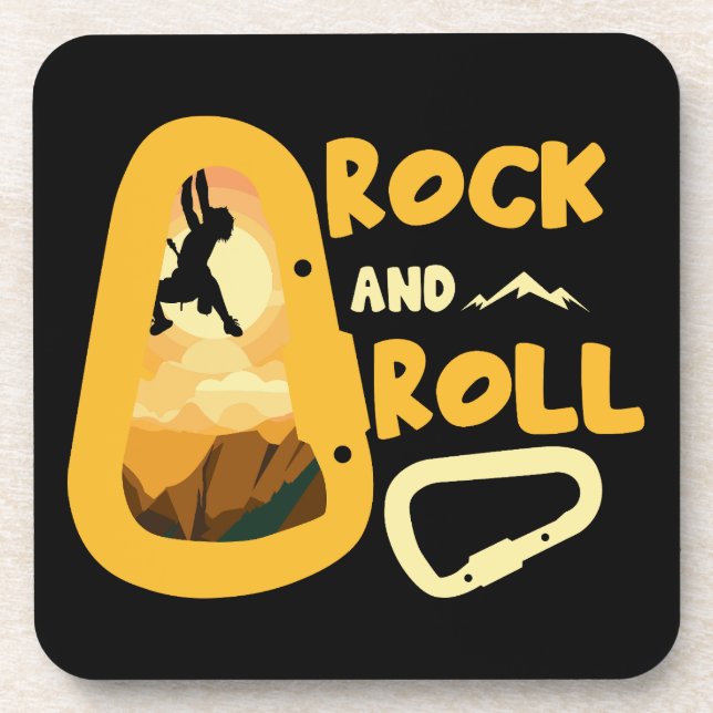 Posavasos Montañas del alpinismo muy altas en la vida (Frente)