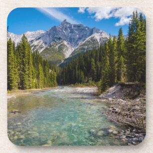 Posavasos Montañas Parque nacional Banff, Rockies Canadien
