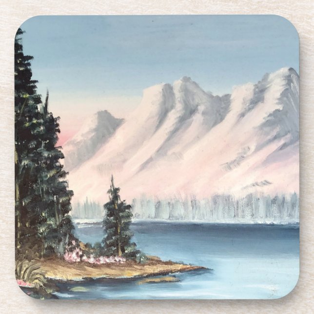 Posavasos Montañas y montañas de los lagos (Frente)