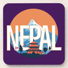 Posavasos Monte del Templo en Nepal Everest