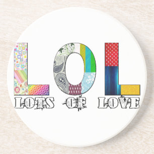 Posavasos Montones de la montaña rusa del amor