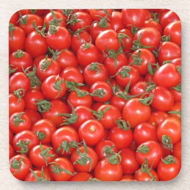 Posavasos Montones de tomates de cerezo (Frente)