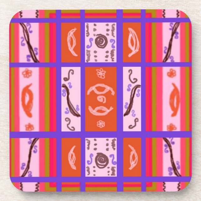 Posavasos Montura de corcho curvada (Frente)