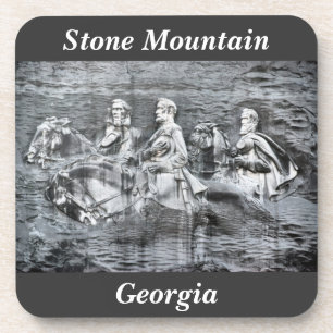 Posavasos Monumento de Stone Mountain Georgia al Confederacy