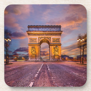 Posavasos Monumentos Arco de Triomphe, París, Francia