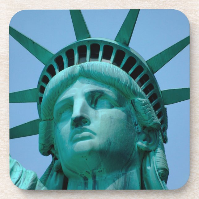 Posavasos Monumentos | Estatua de la Libertad (Frente)