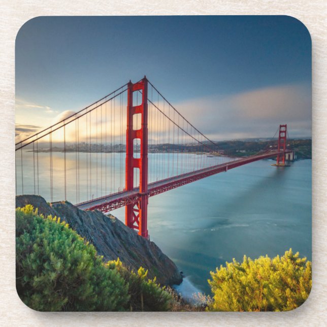 Posavasos Monumentos | Golden Gate San Francisco (Frente)