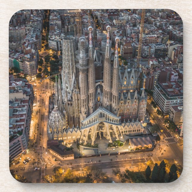 Posavasos Monumentos | La Sagrada Familia (Frente)