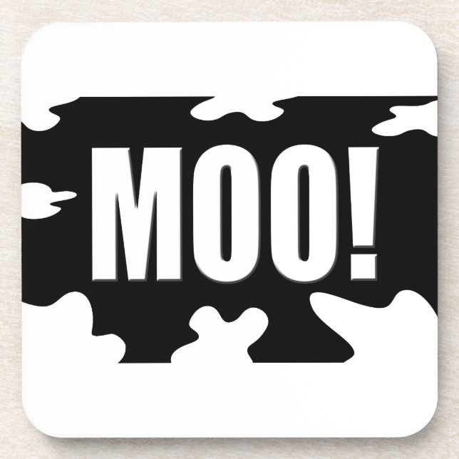 Posavasos ¡Moo! (Frente)