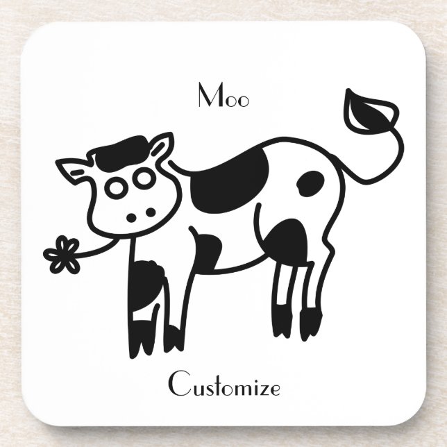 Posavasos Moo Cow Thunder_Cove (Frente)