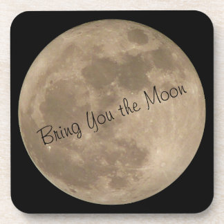 Posavasos Moon Coasters Personalizar Máster de bebidas de lu