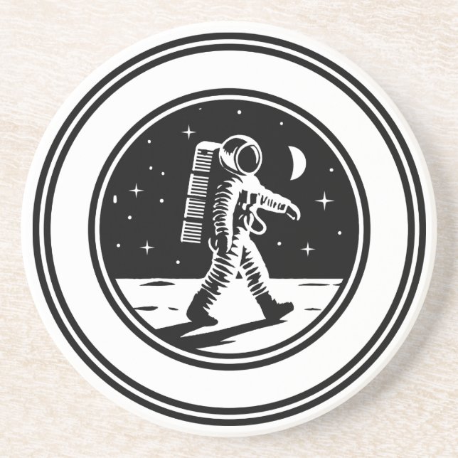 Posavasos Moon Walking (Frente)