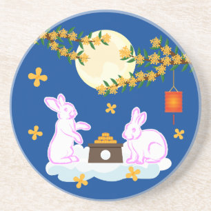 Posavasos Moonakes Osmanthus Festival de Mediados de Otoño M
