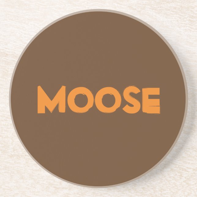Posavasos Moose Coaster (Frente)