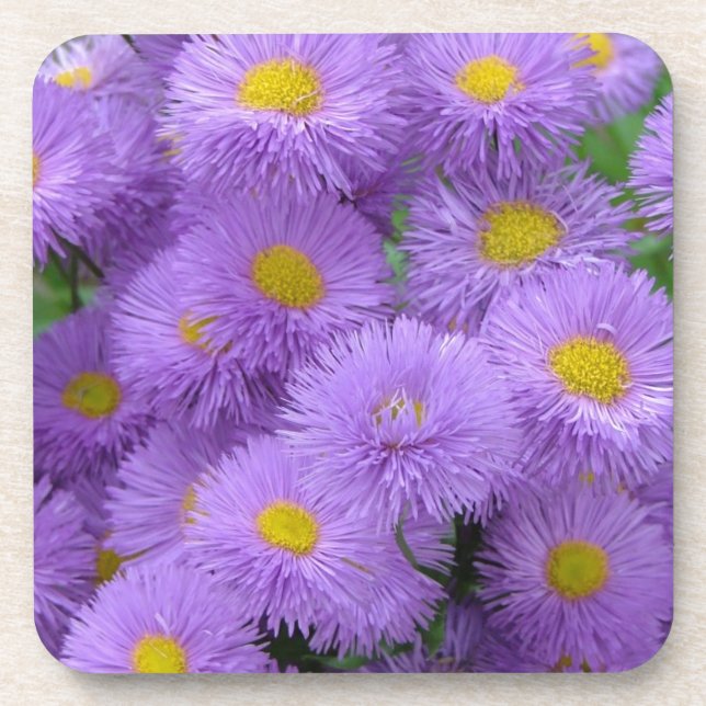 Posavasos Morado Floral (Frente)