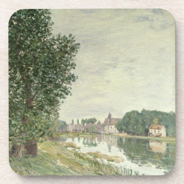 Posavasos Moret-sur-Loing de Alfred Sisley el | (Frente)