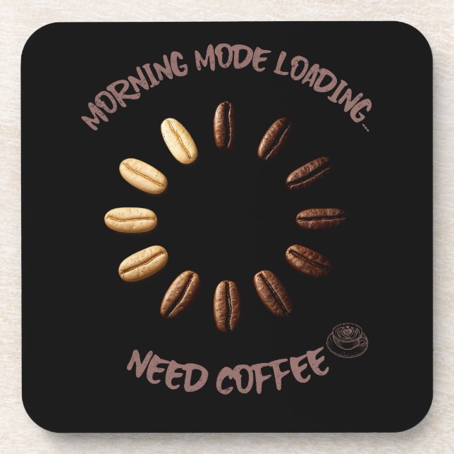 Posavasos Morning Mode Loading Coaster (Frente)